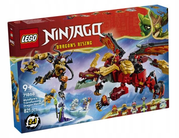 Lego (r) Ninjago 71868 Transformující Dračí Mech