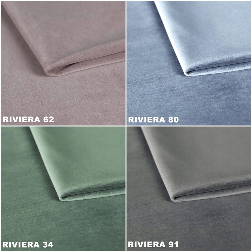 RIVIERA WELWET VELVET TKANINA OBICIOWA MEBLOWA PLUSZ WELUR AKSAMIT 50 KOLOR Marka Inna