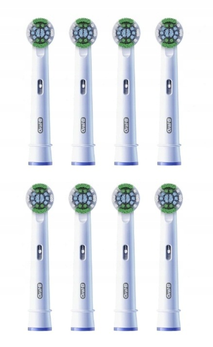 Końcówki Do Szczoteczek Oral-b Pro Precision Clean 8x1 Szt. Białe Trwałe