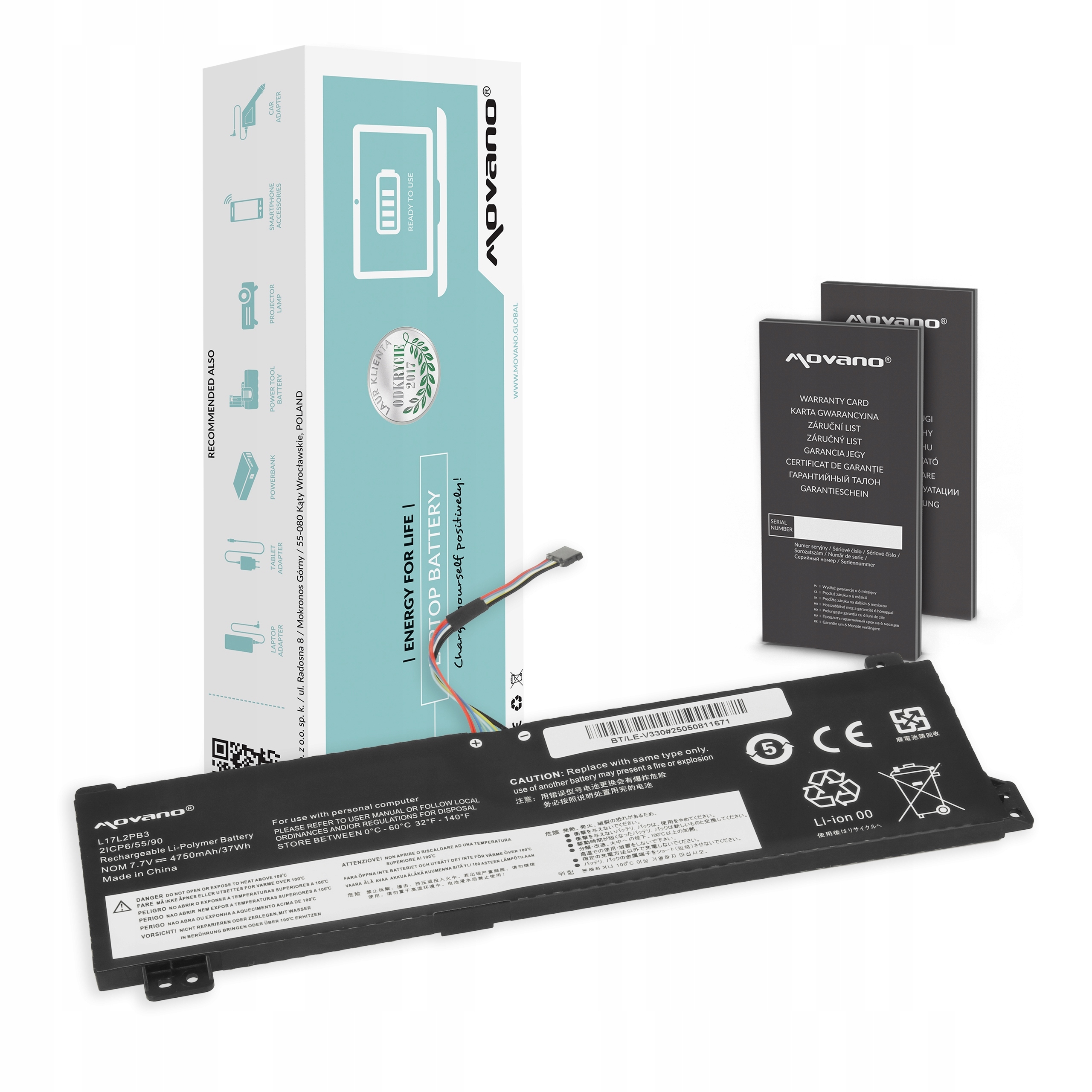 Bateria do Lenovo V130-15IGM V330-15IKB V330-14IKB V330-14ISK V330-15IKB