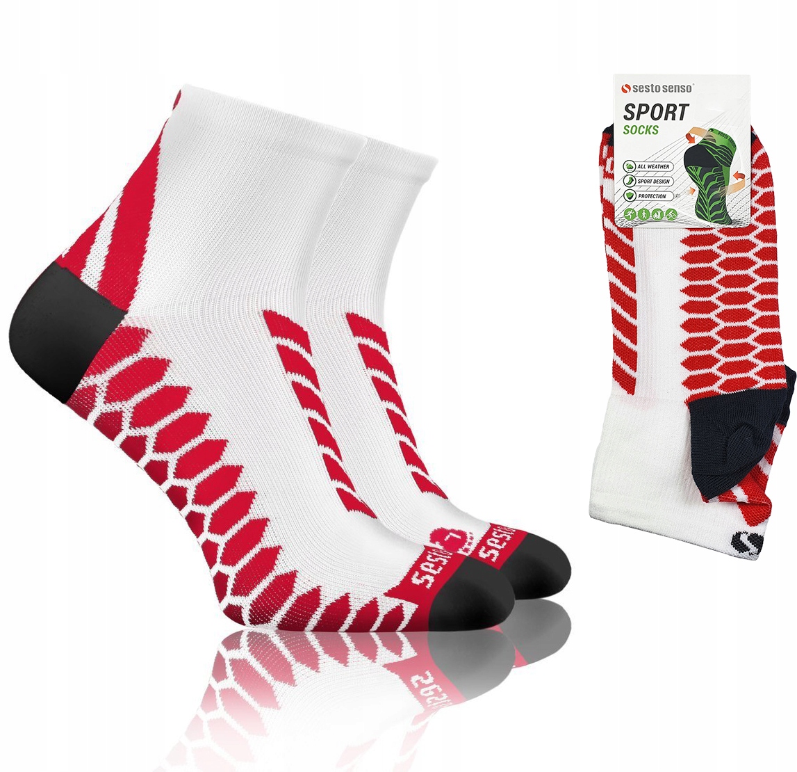 

Sesto Senso skarpety Sportowe oddychające 39-42