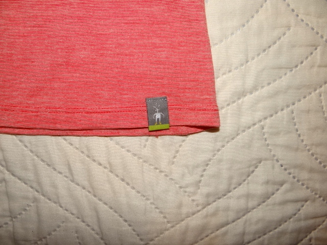 FAJNA KOSZULKA - SMARTWOOL MERINO Kolor różowy