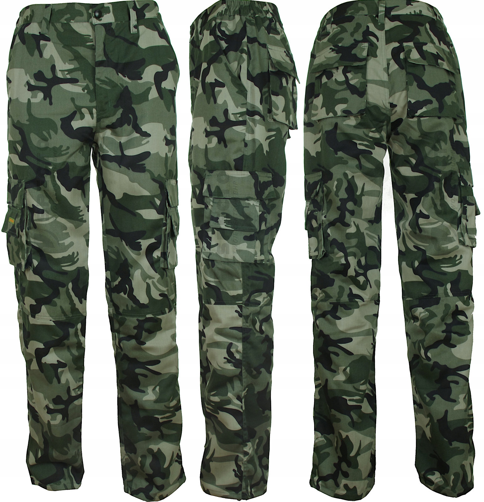 

Spodnie Bojówki Wojskowe Cerber Moro