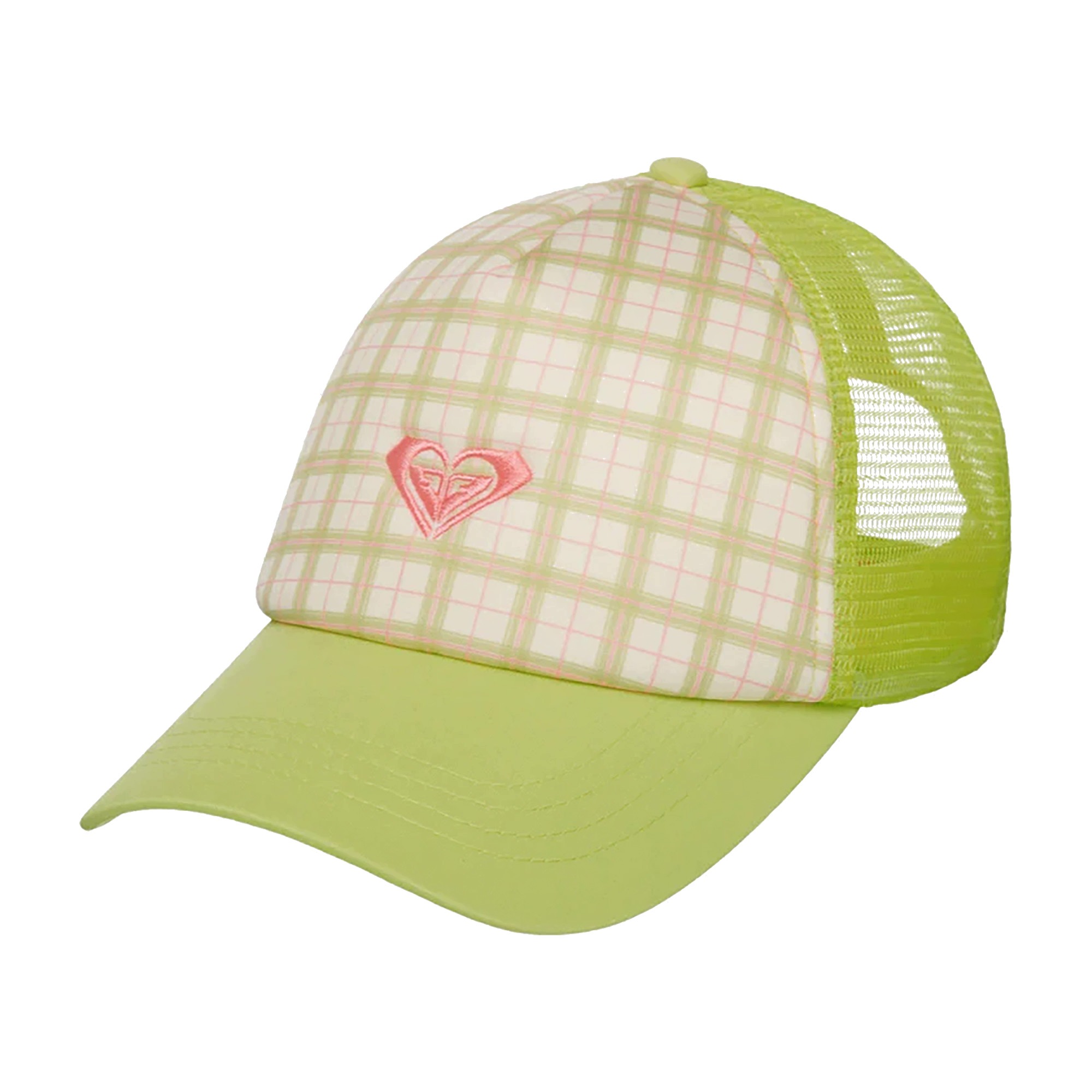 Czapka z daszkiem damska Roxy Beautiful Morning cloud dancer swell plaid