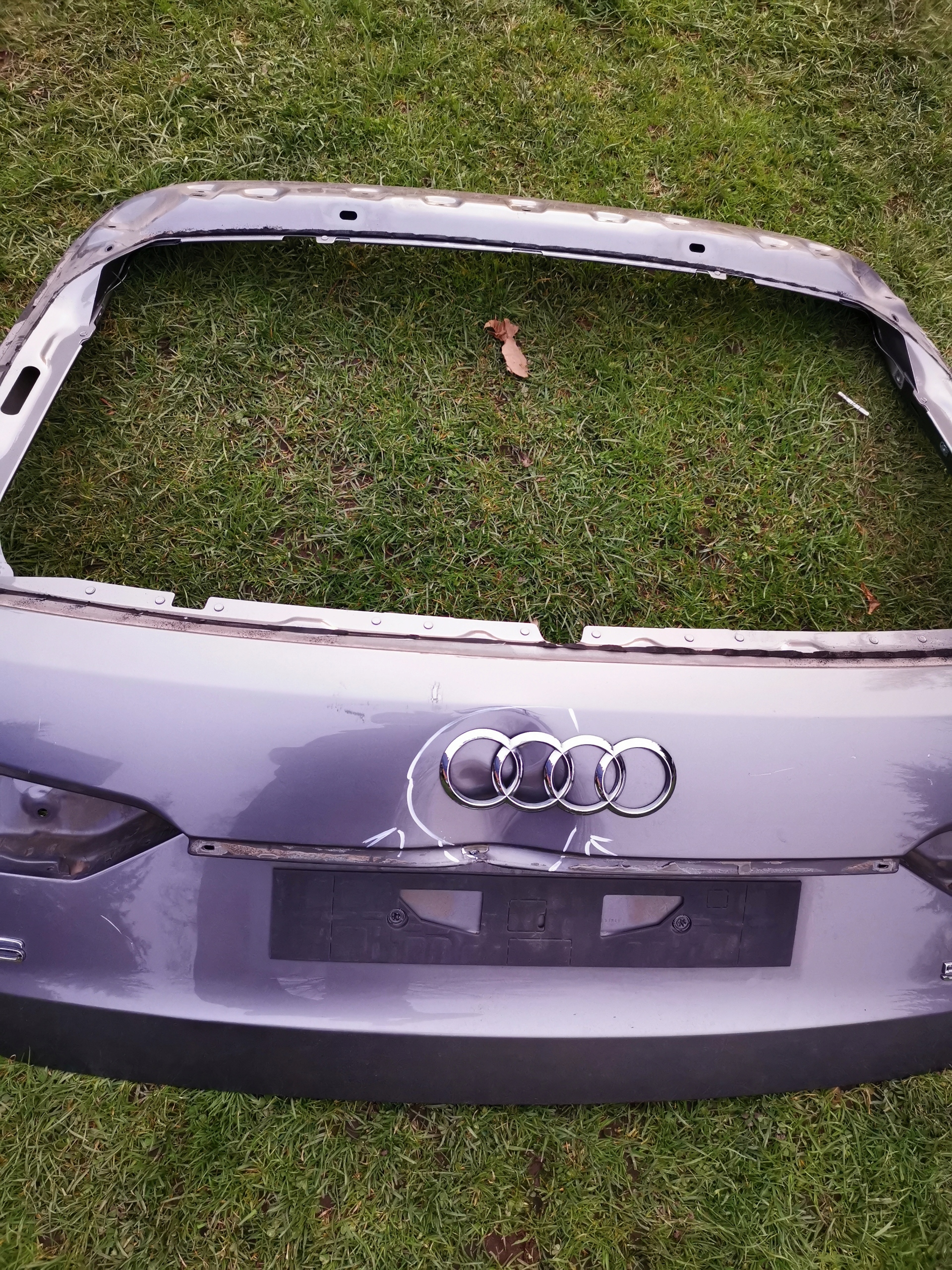 trunk door boot rear part rear AUDI A6 C8 KOMBI