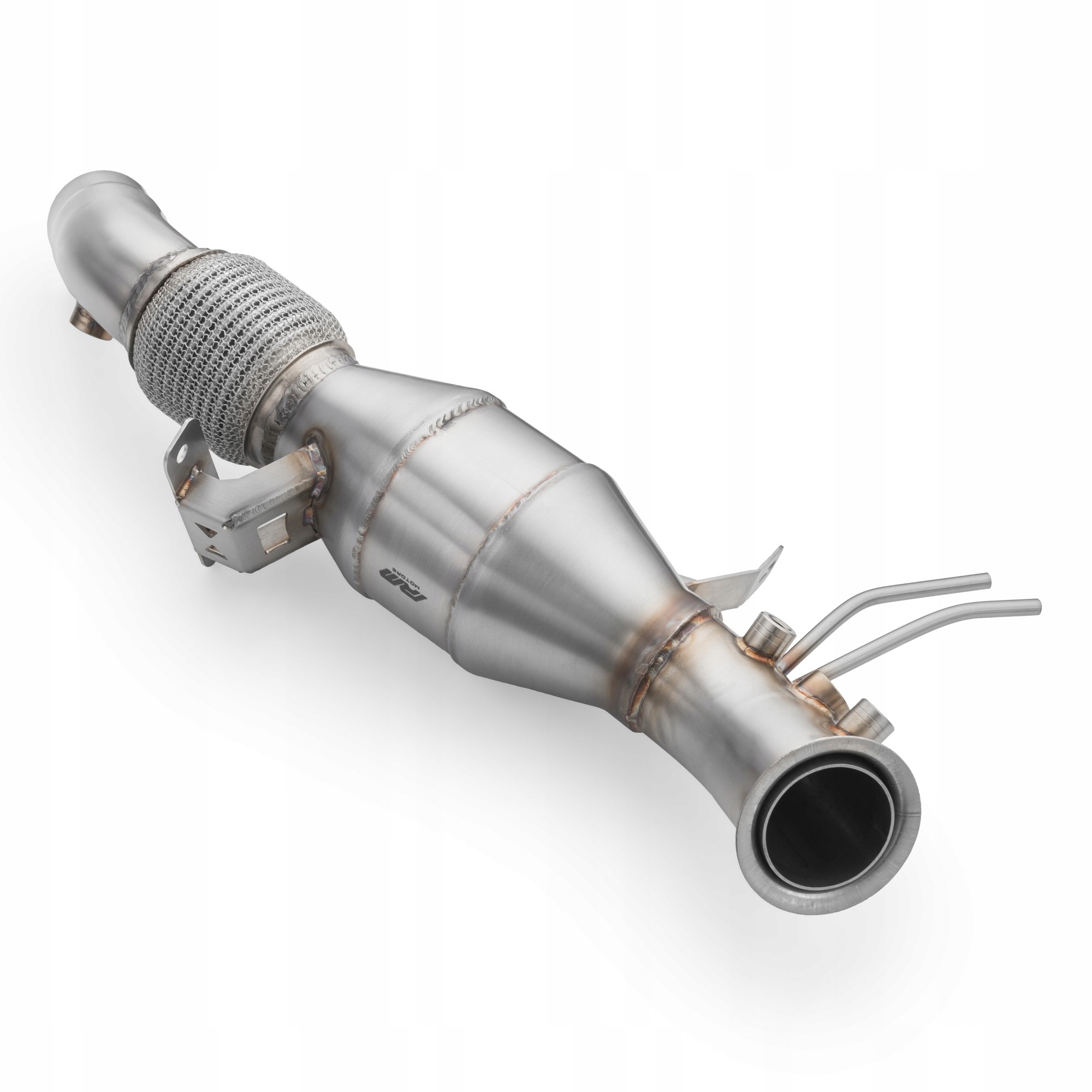 Downpipe BMW F30,F31,F34 od 316d do 328d B47, N47N, N47S1 +SILENCER Producent części RM Motors