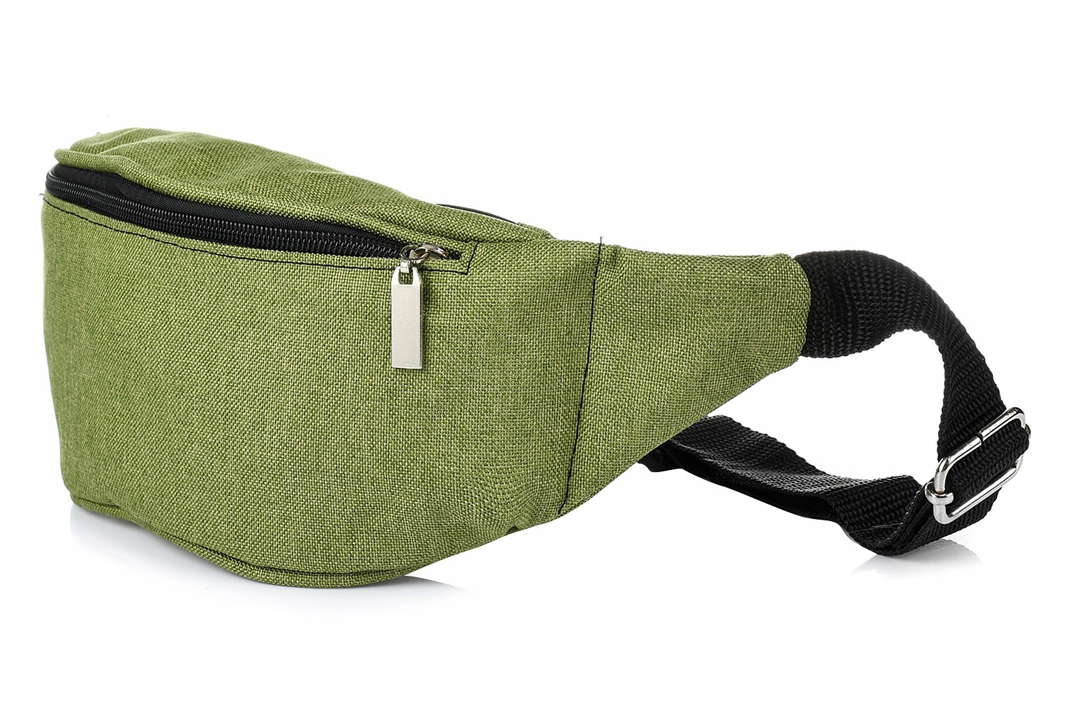 

Zielona nerka saszetka na pas lakostka Beltimore