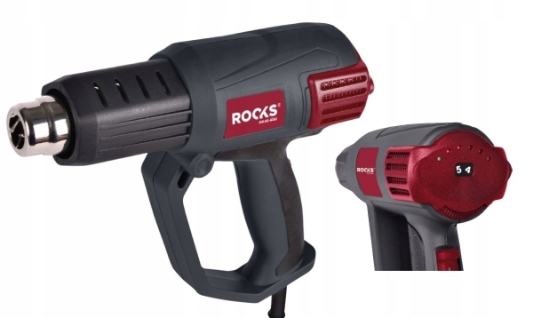 Horkovzdušná Pistole S Regulovatelnou Teplotou Profi 50-600 °C 2000 W 230 V Rooks