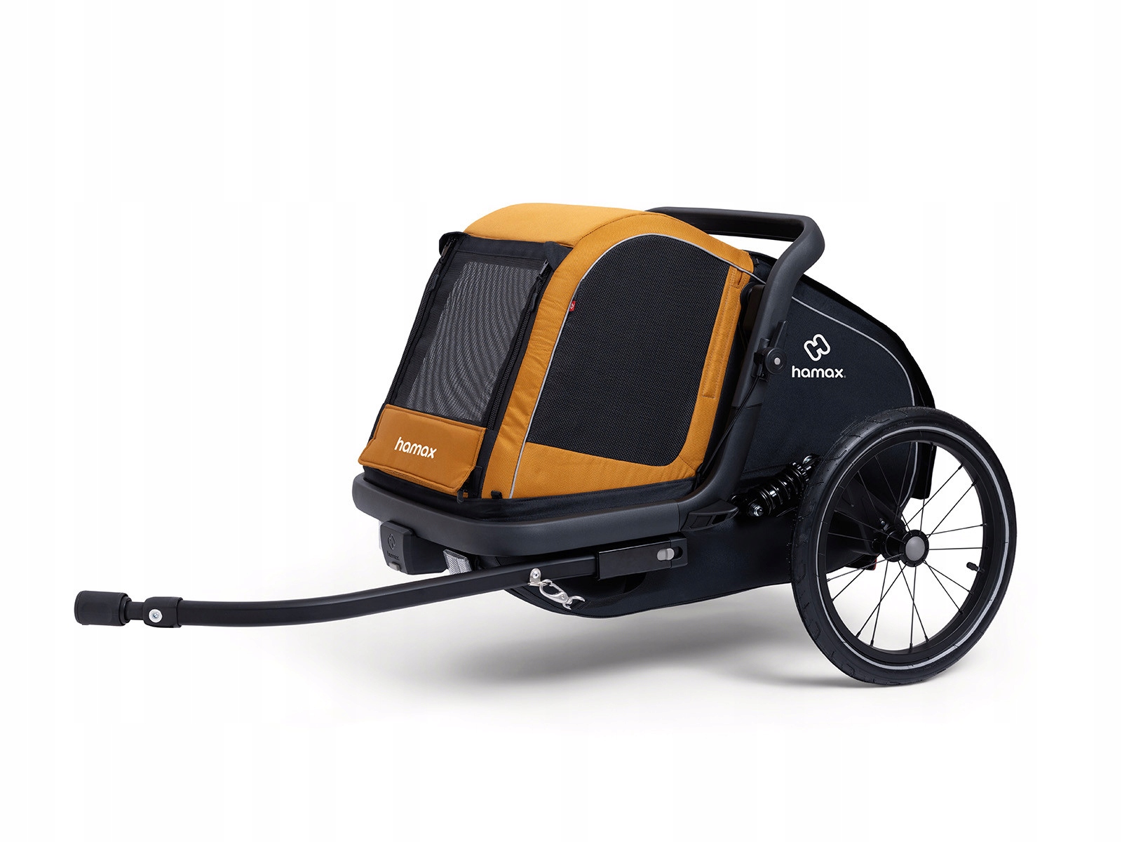 Przyczepka rowerowa dla psa Hamax Milou spice-black