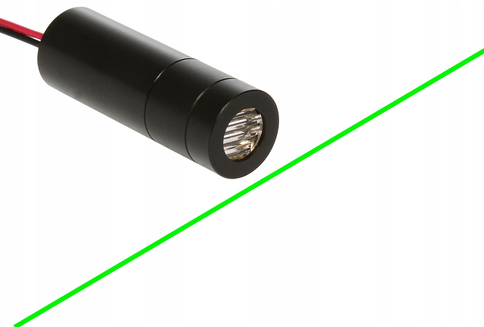 

Laser Liniowy 10mW 520nm Regulacja Linia Zielony