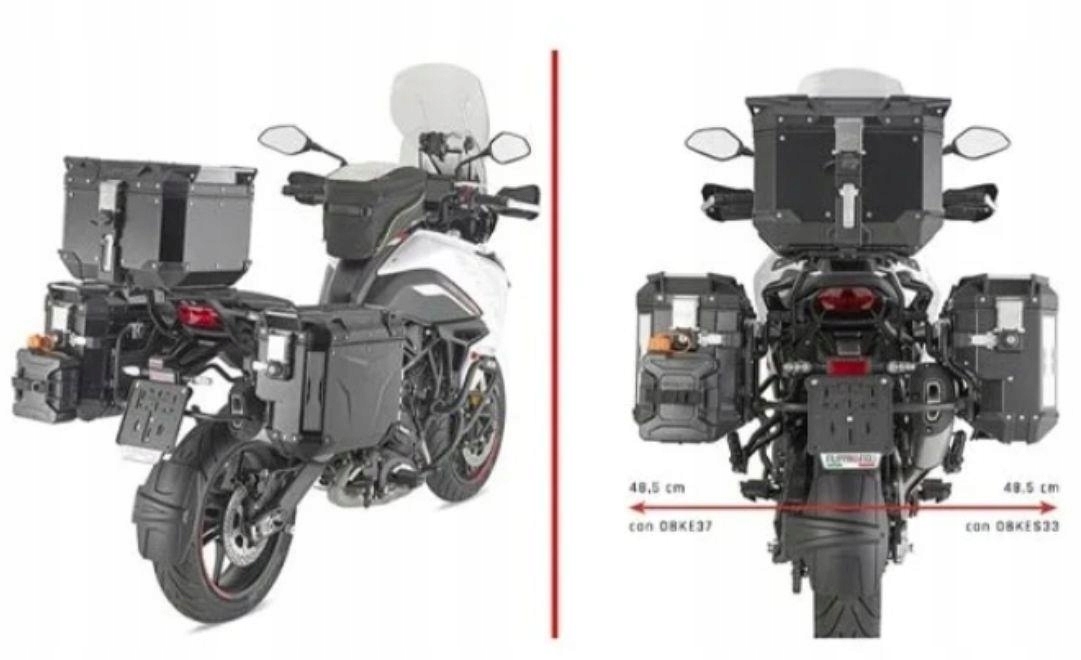 Kappa 2025/05 Rám Bočných Kufrov Monokey Cam Side Benelli Trk 702 X '