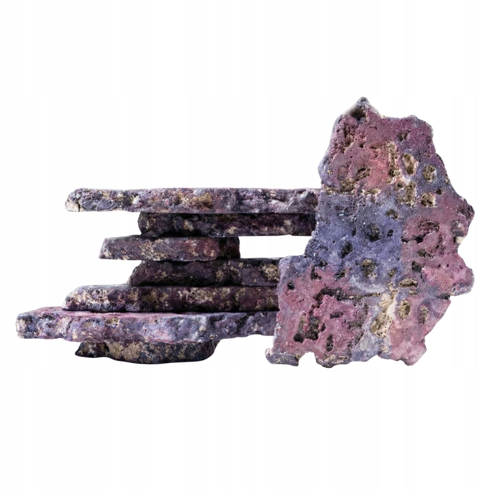 Levně CaribSea Life Rock Flatz 9,07 kg Mořská skála Oživená police