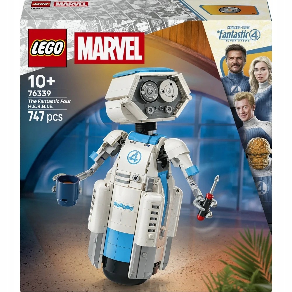 * Lego Marvel Heroes Fantastická čtyřka H.e.r.b.i.e. 76339