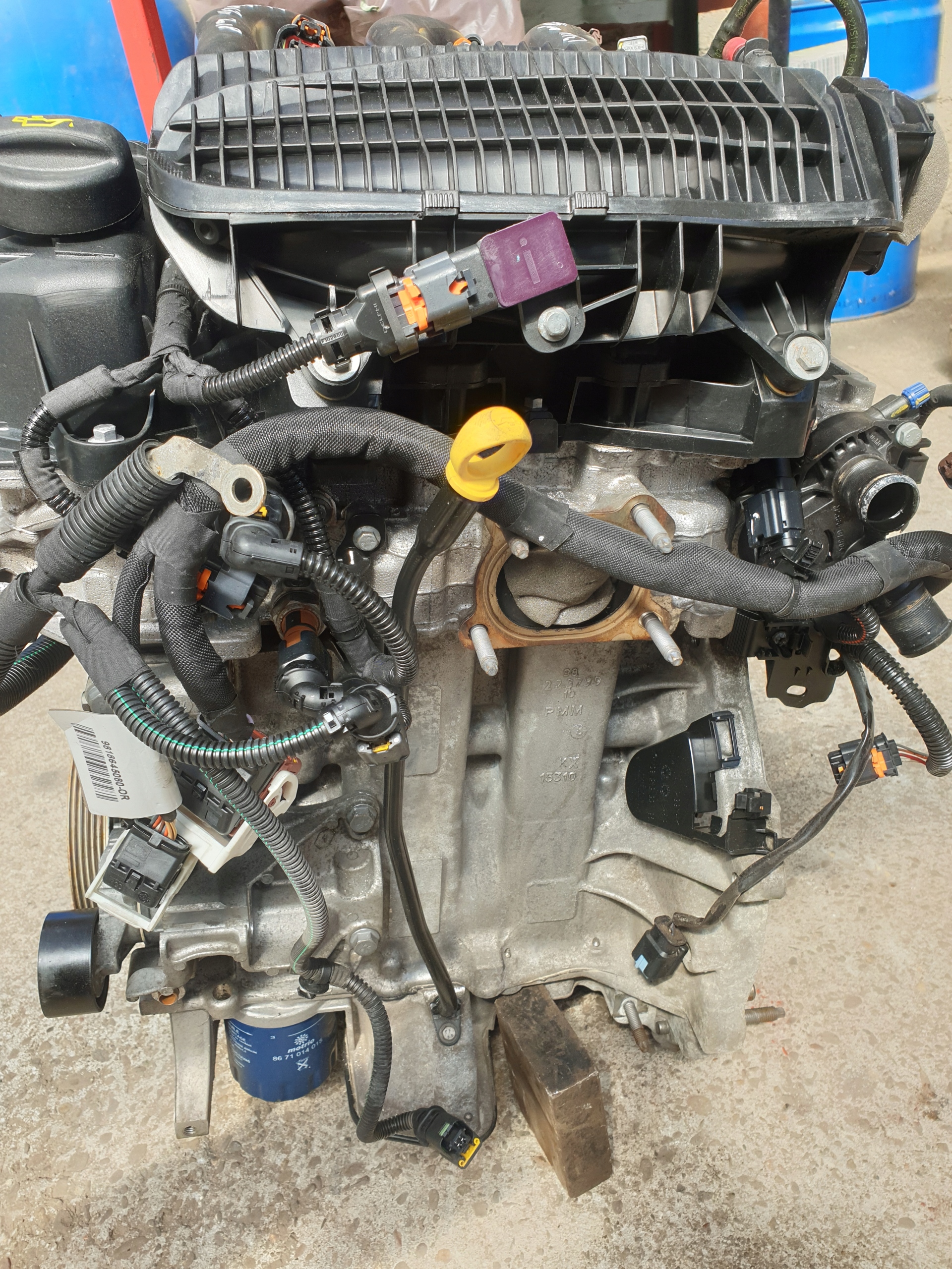 engine 1.2 vti HM01 2018R 10B217 CITROEN PEUGEOT 76 TYS KM