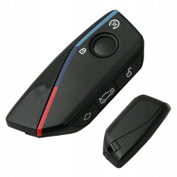 Pouzdro Dálkového Ovladače Bmw X5 X4 Dálkové Ovládání 4 Tlačítka HU100R HU127T Černé