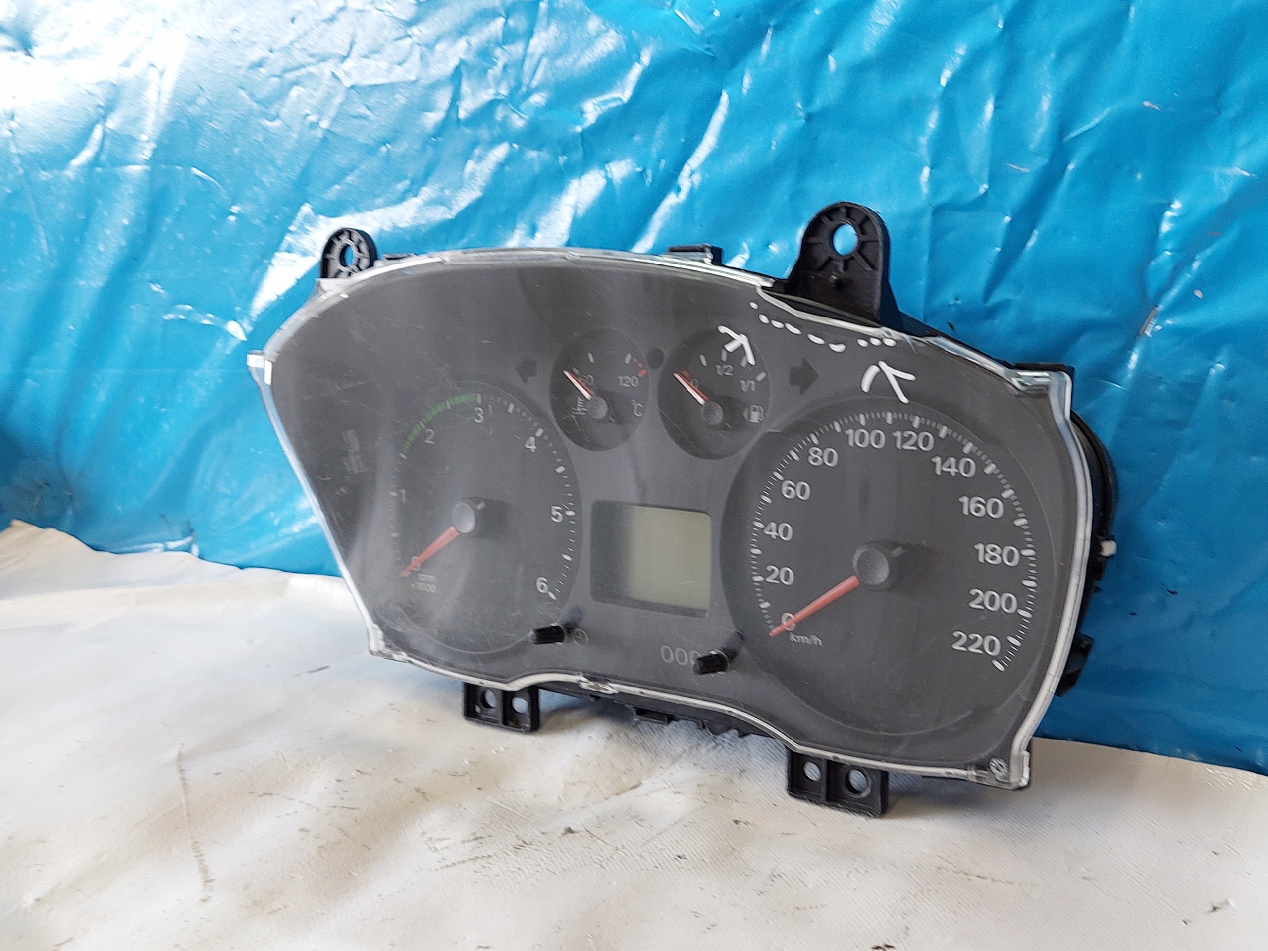 dials clock FORD TRANSIT 2.2 TDCI 6C1T10849