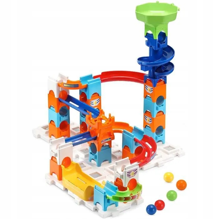TOR KULKOWY VTECH MARBLE RUSH KULODROM KULKI 67 ELEMENTÓW Marka VTech