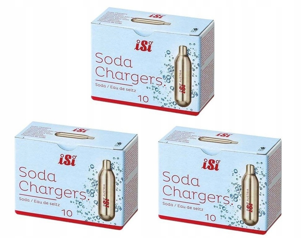 

Naboje do wody gazowanej iSi 30szt Stalgast 500010