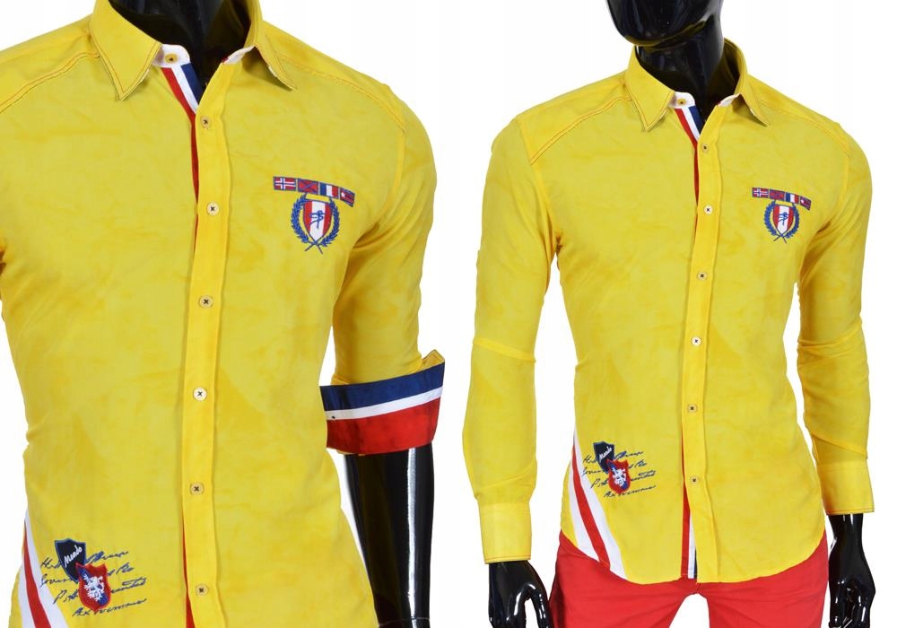 Košile Mondo Casual Yacht Club vyšívaná Mazana