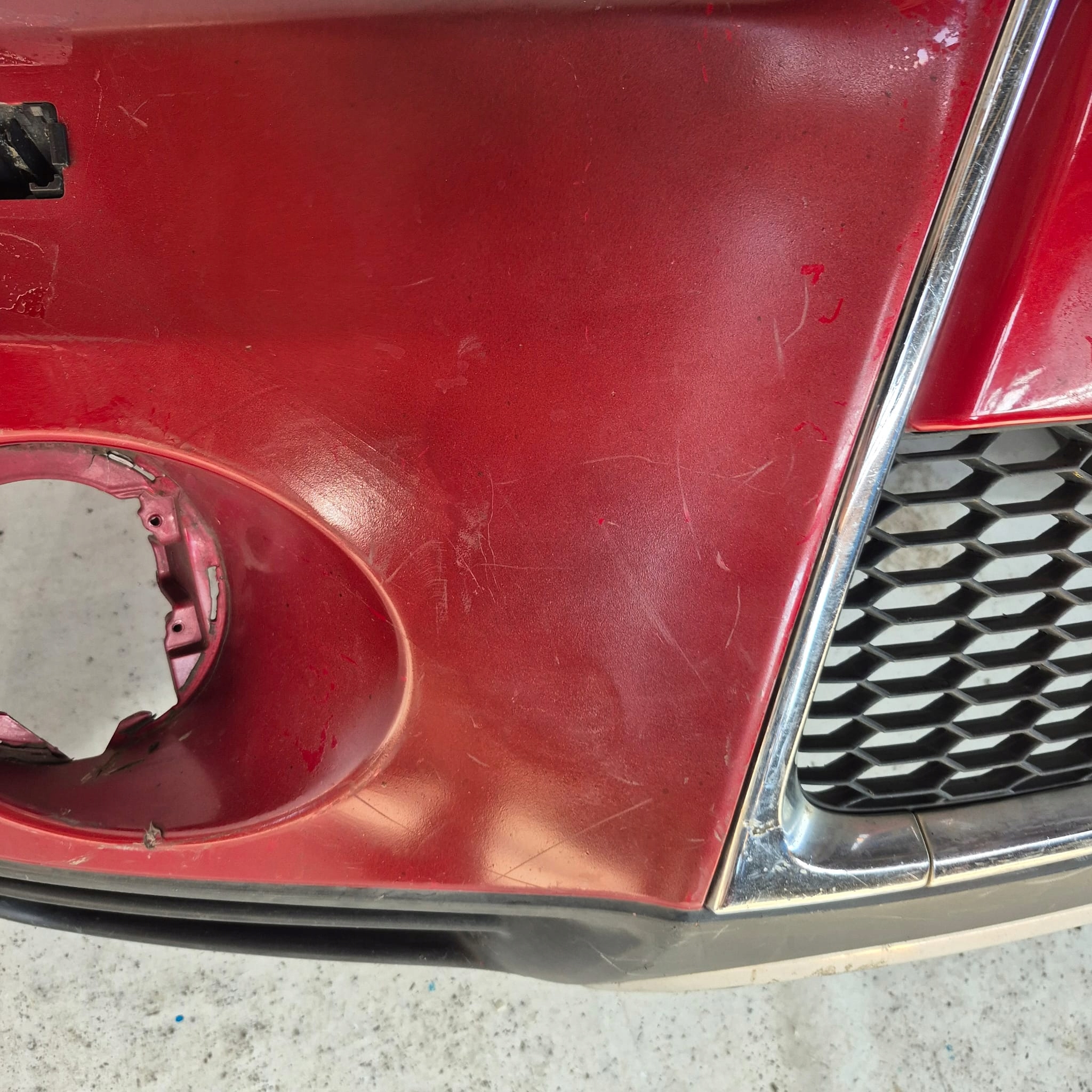 MITSUBISHI OUTLANDER II LIFT 10-12 bumper front front SPR