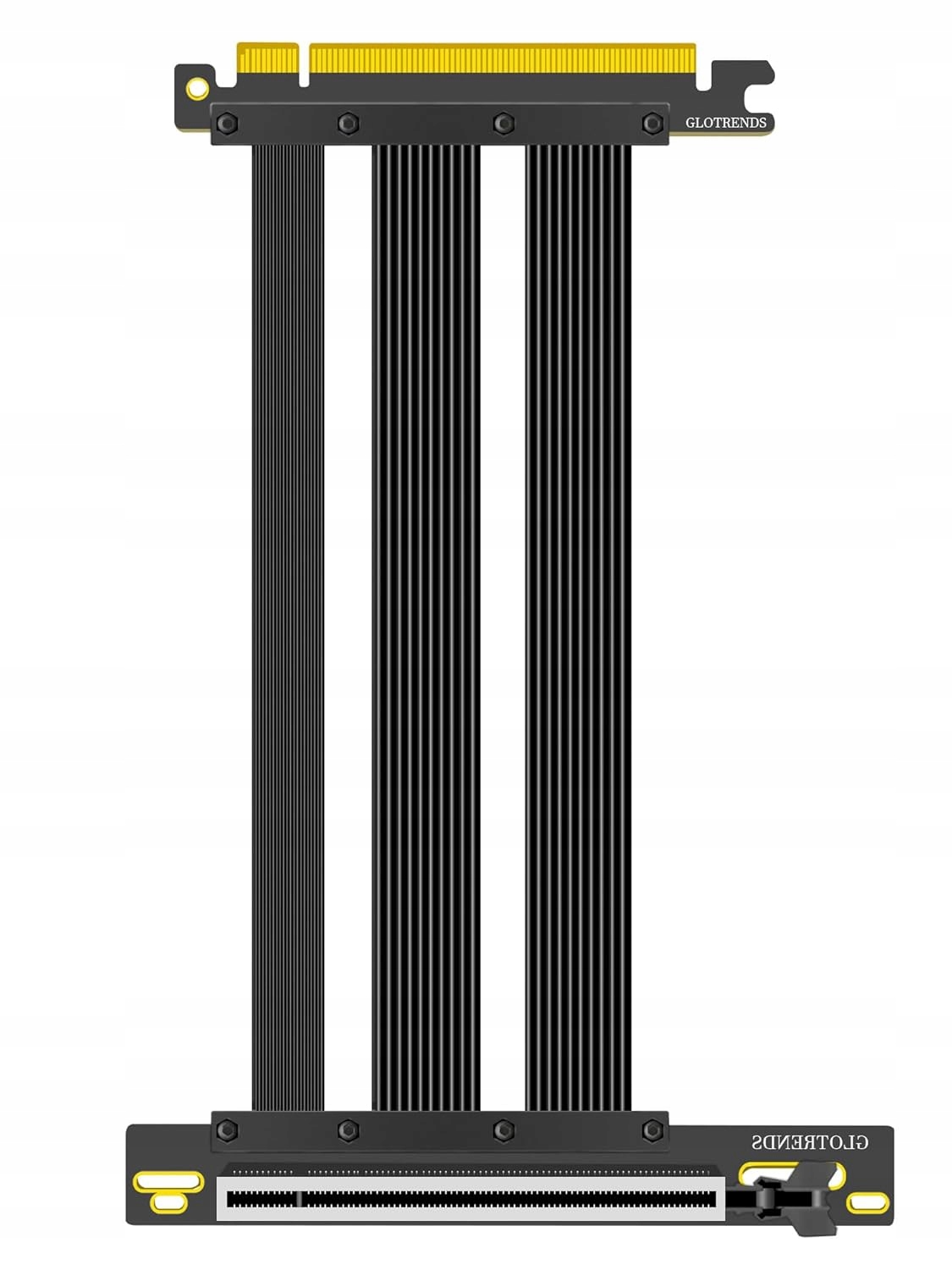 Kabel Glotrends Pcie 5.0 x16 Riser biały 200mm rtx 4090/5090, Rx 7900/8900)