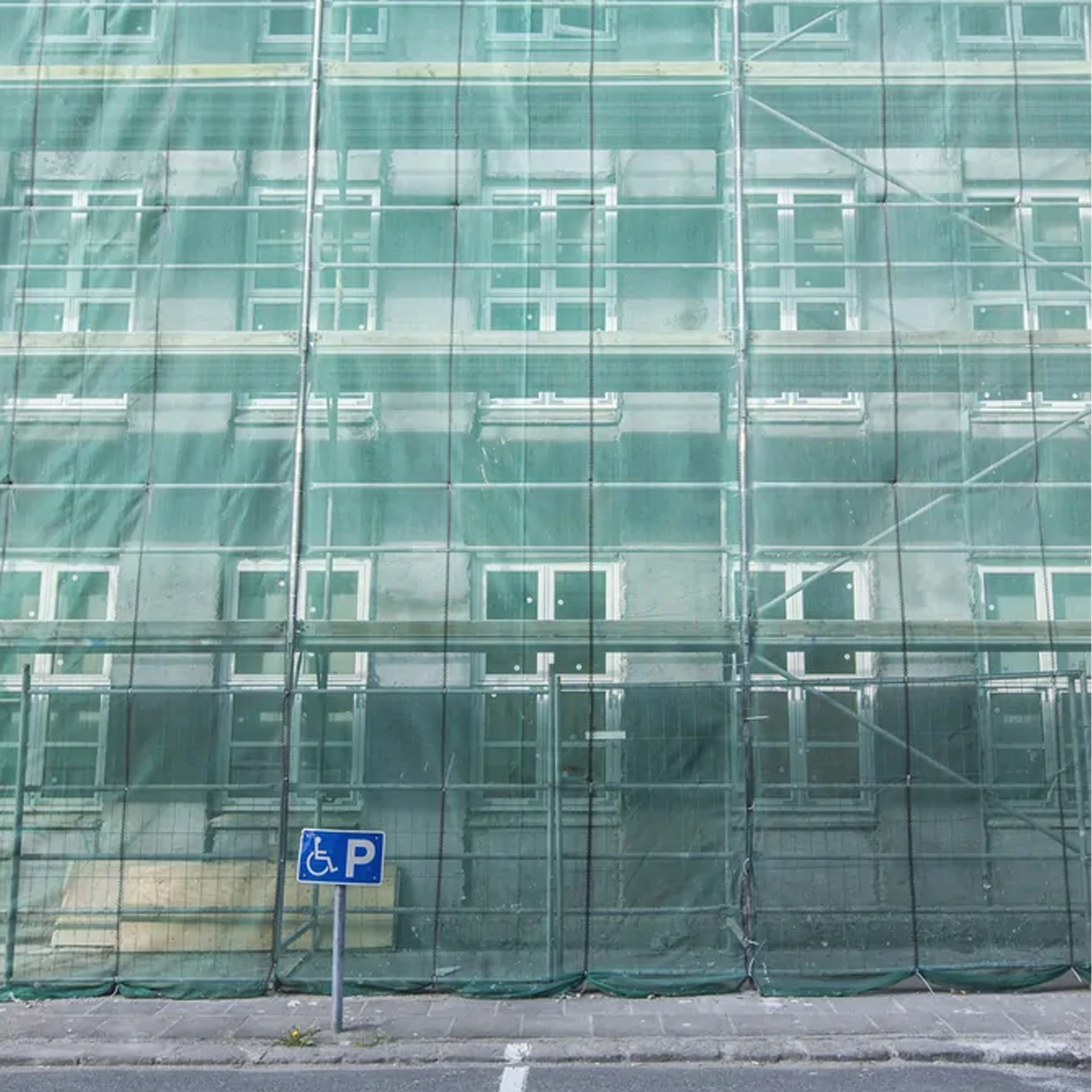 SIATKA OCHRONNA OSŁONOWA NA RUSZTOWANIA RUSZTOWANIOWA ZIELONA 3,07x20 m Kod producenta RC-K-949