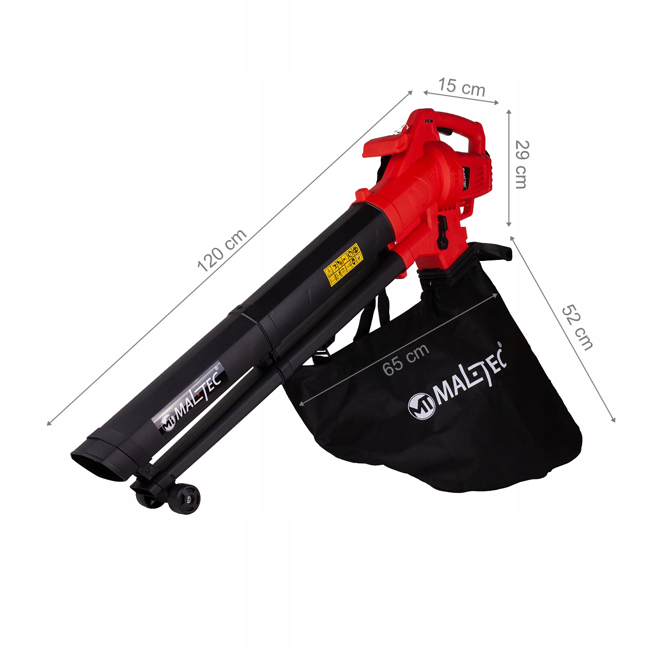 ЭЛЕКТРИЧЕСКИЙ ПЫЛЕСОС ДЛЯ ОБДУВАНИЯ ЛИСТЕЙ Торговая марка Maltec