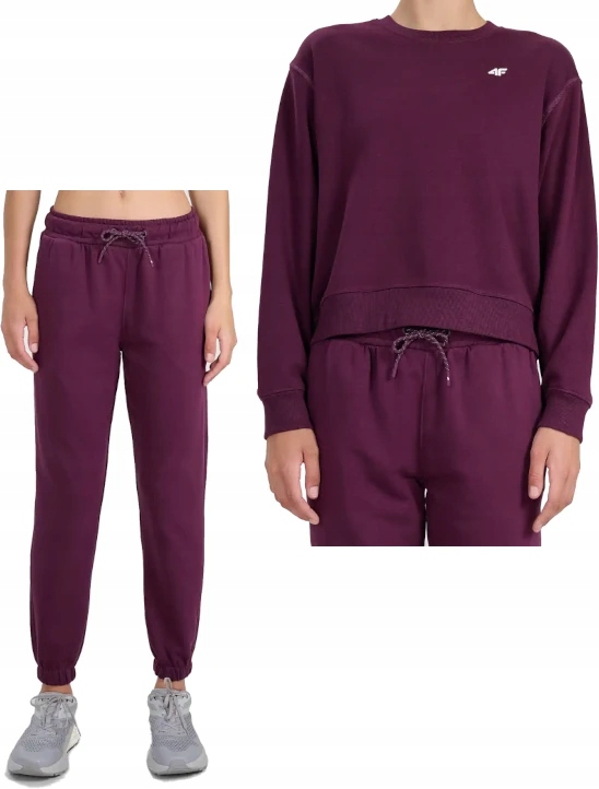 Dámský teplákovka 4F SWSF2204+TROF1421 60S XXL