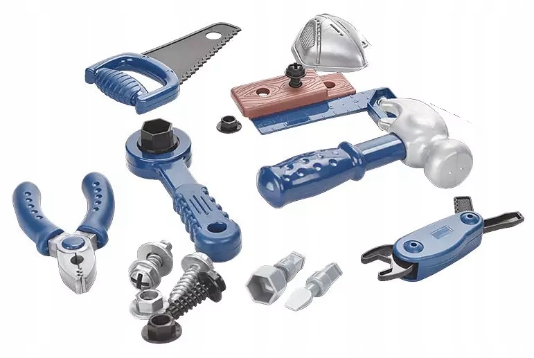 ZESTAW MAJSTERKOWICZA WALIZKA SKRZYNKA DLA DZIECI NARZĘDZIA WKRĘTARKA LUX Certyfikaty, opinie, atesty CE