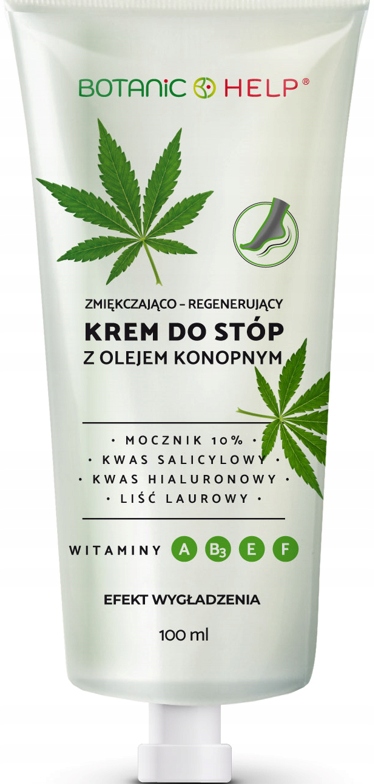 

Krem Do Stóp Z Olejem Konopny 100ml BotanicHELP