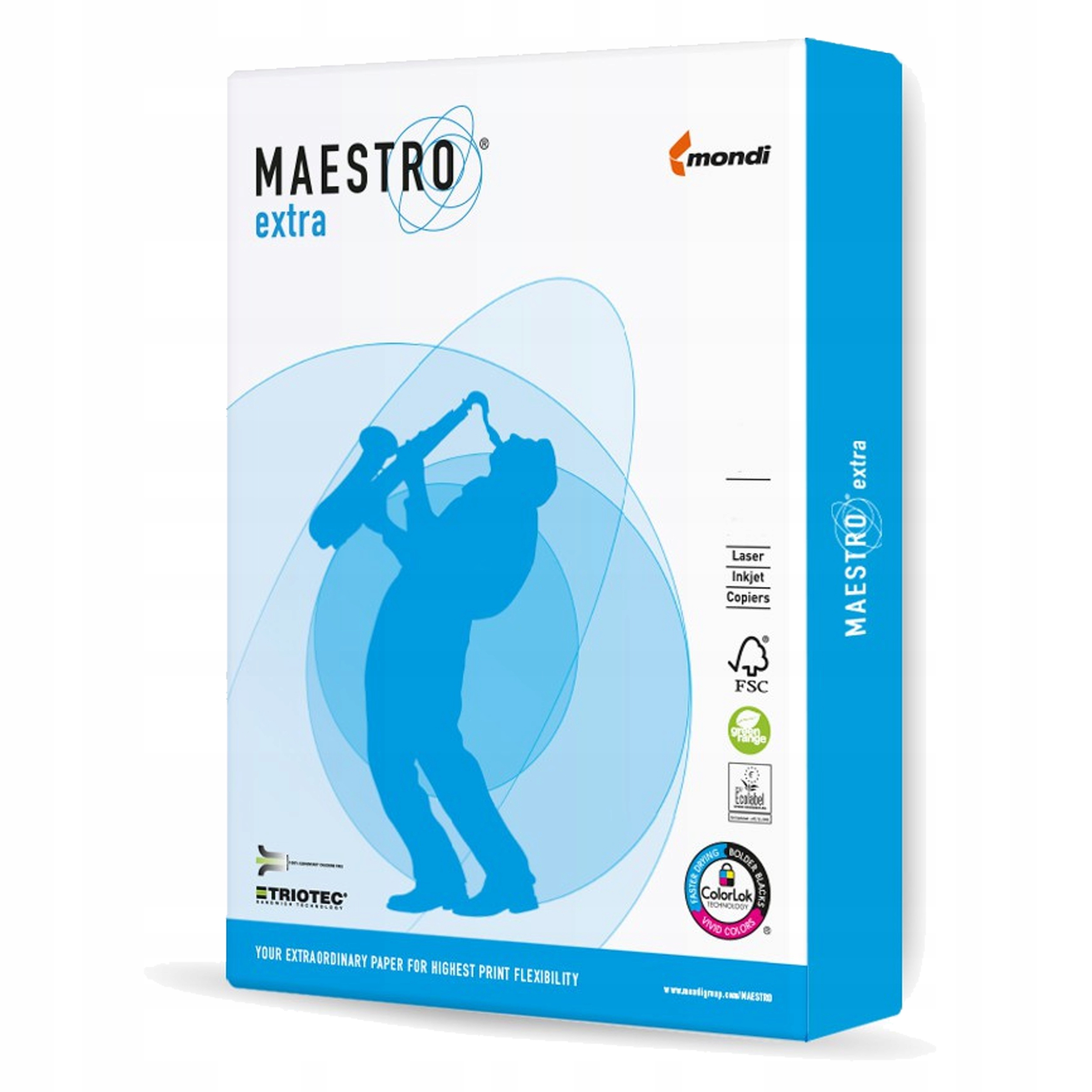 

Papier Ksero A4 Maestro Extra 60G 500 arkuszy Ryza