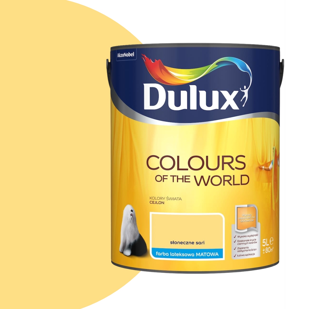 Dulux Barva Barvy světa 5L Sluneční Sárí
