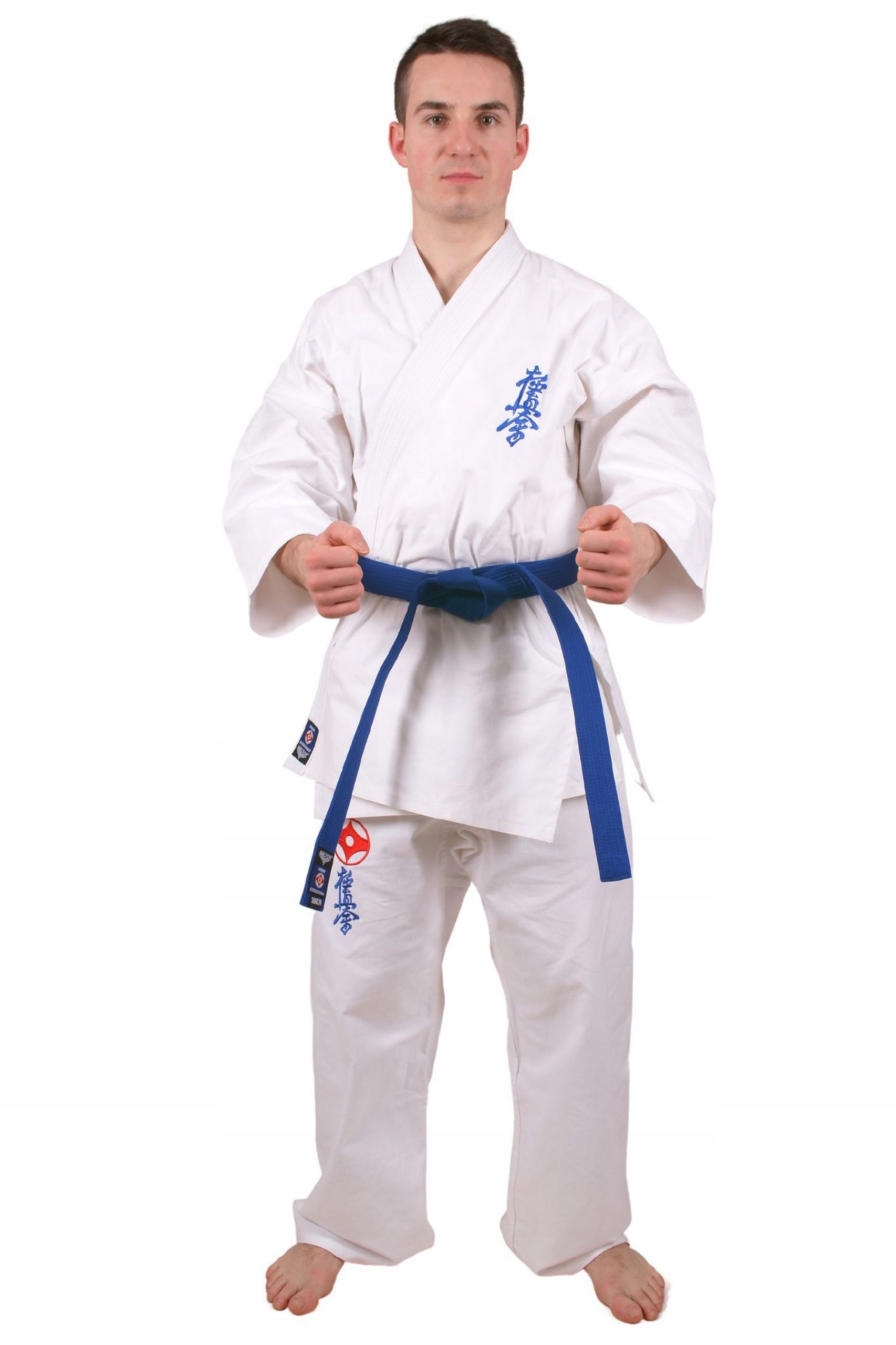 NIEBIESKI PAS KARATE KYOKUSHINKAI BELTOR 280 cm Waga produktu z opakowaniem jednostkowym 0.3 kg