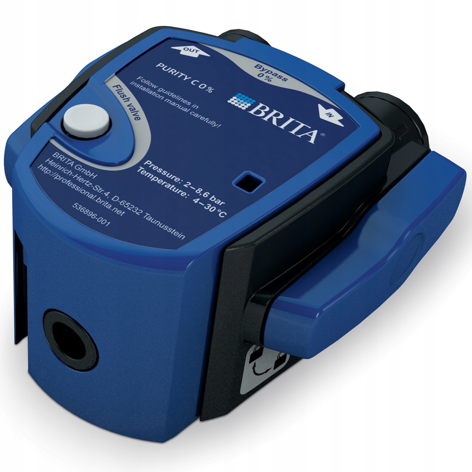 Hlavice filtru na vodu do trouby Purity C Brita by-pass 0%