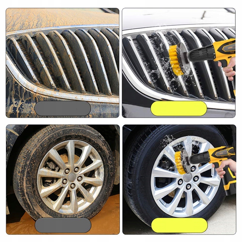 SZCZOTKI SPRZĄTAJĄCE NA WIERTARKĘ WKRĘTARKĘ Kod producenta 010016