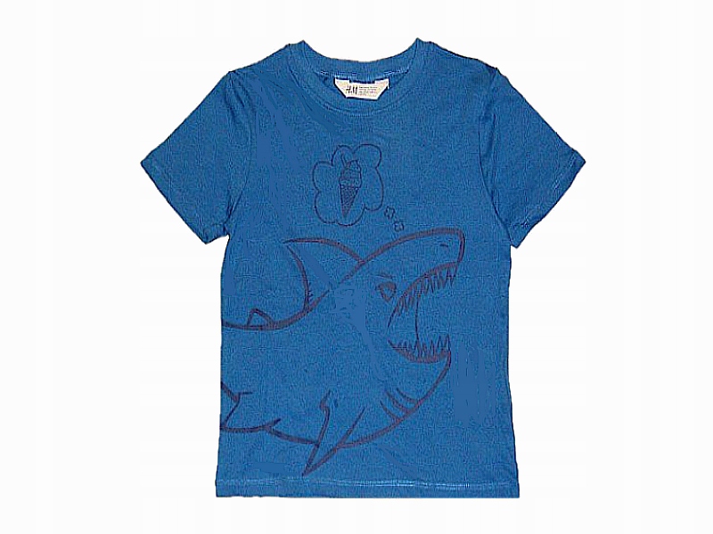 

Nowa H&m bluzeczka t-shirt Rekin 110/116