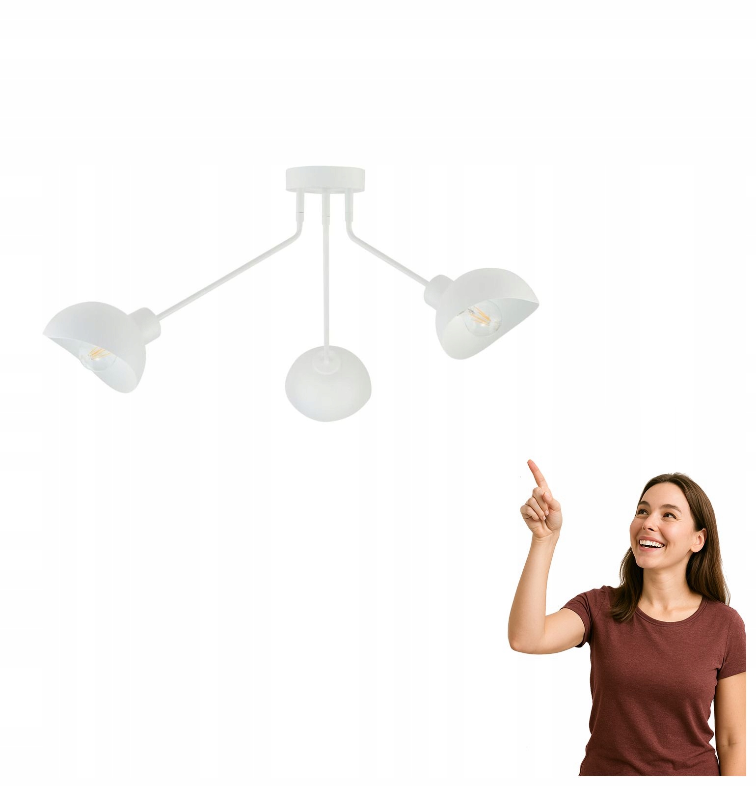 Stropná lampa Roy 3 32432 Sigma Lighting