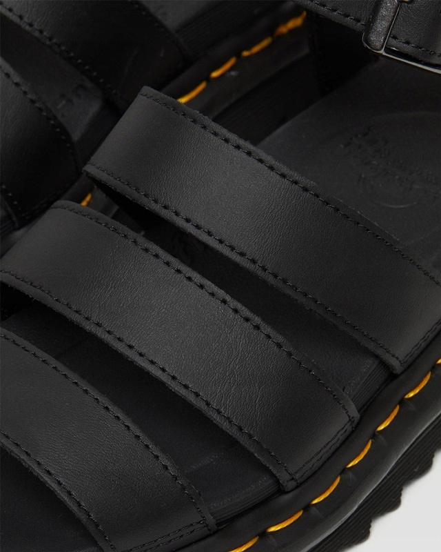 DR. MARTENS BLAIRE BLACK SANDAŁY r. 42 Rozmiar 42