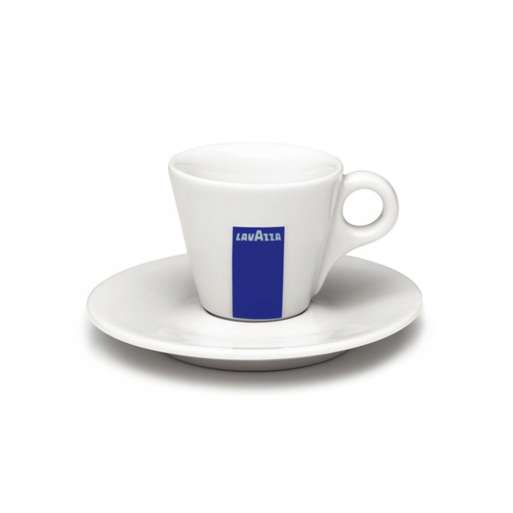 Filiżanki Lavazza espresso 70 ml ze spodkiem 6 szt