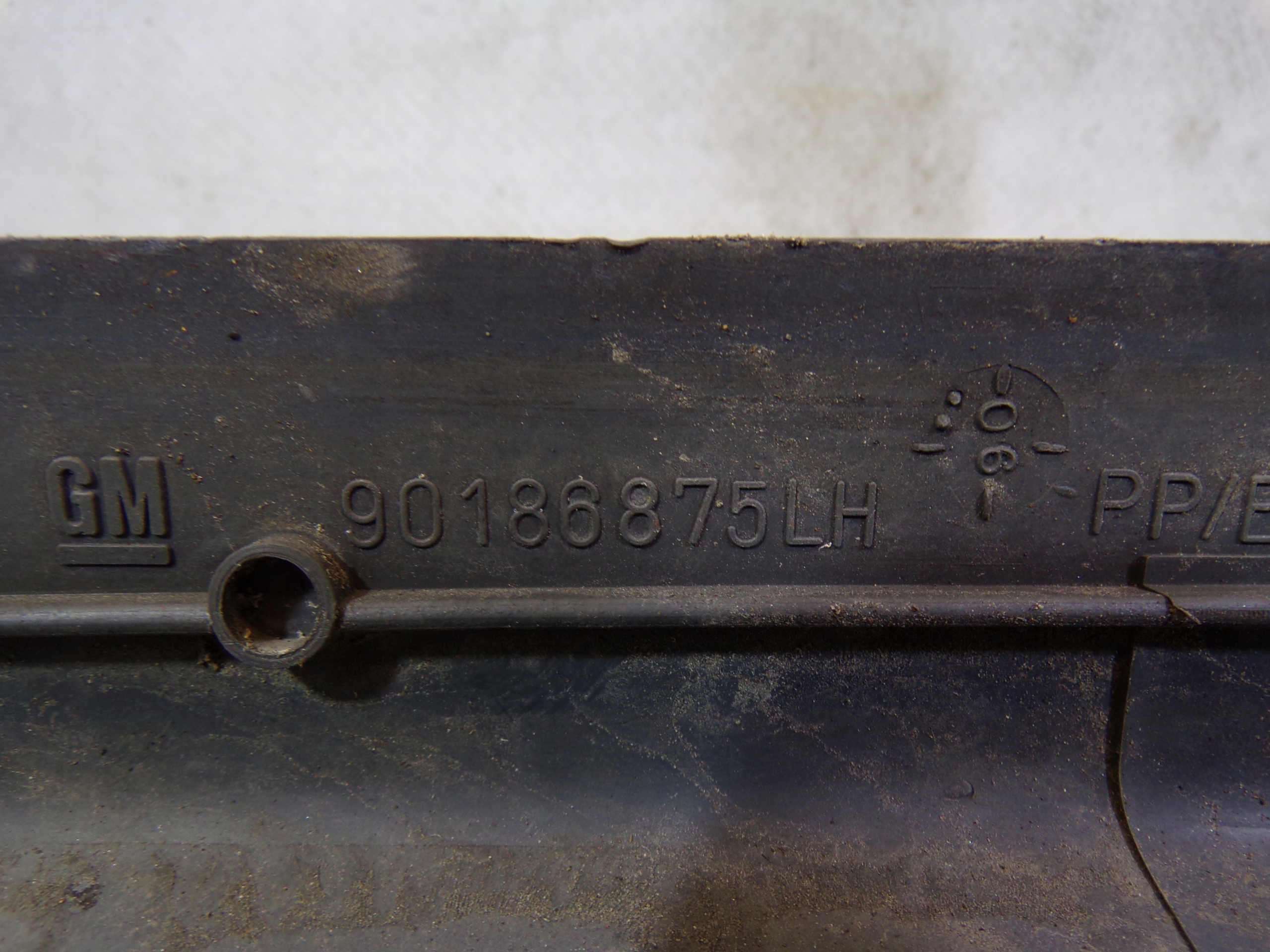 cap moulding threshold left OPEL KADETT GSI (F)