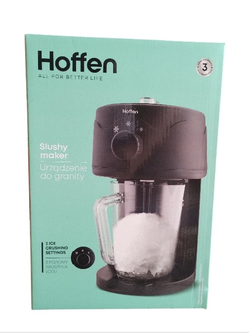 Maszynka do granity Hoffen 30W Slushy Maker Kruszarka do lodu 1,1L