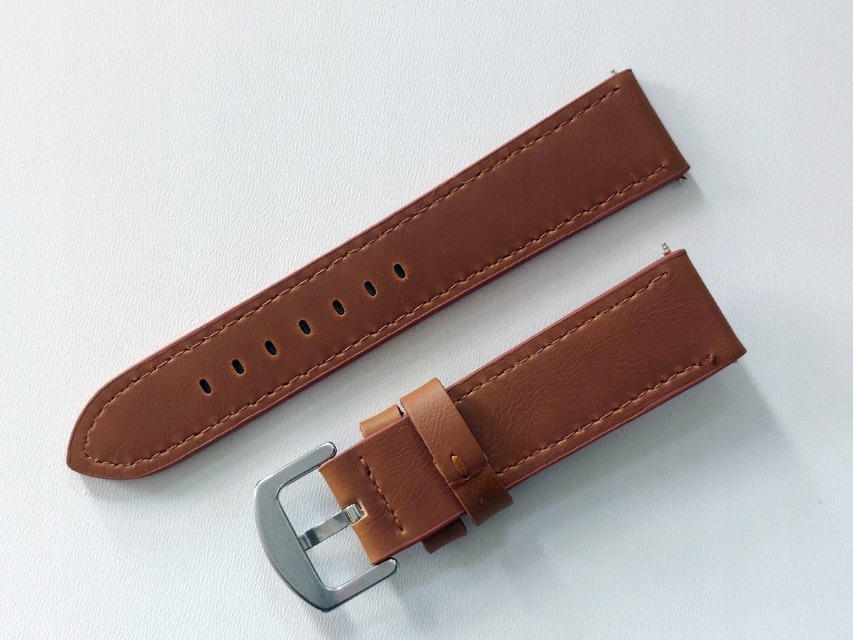 Pasek do zegarka do smartwatcha 22 mm brązowy EKO! Marka Inna