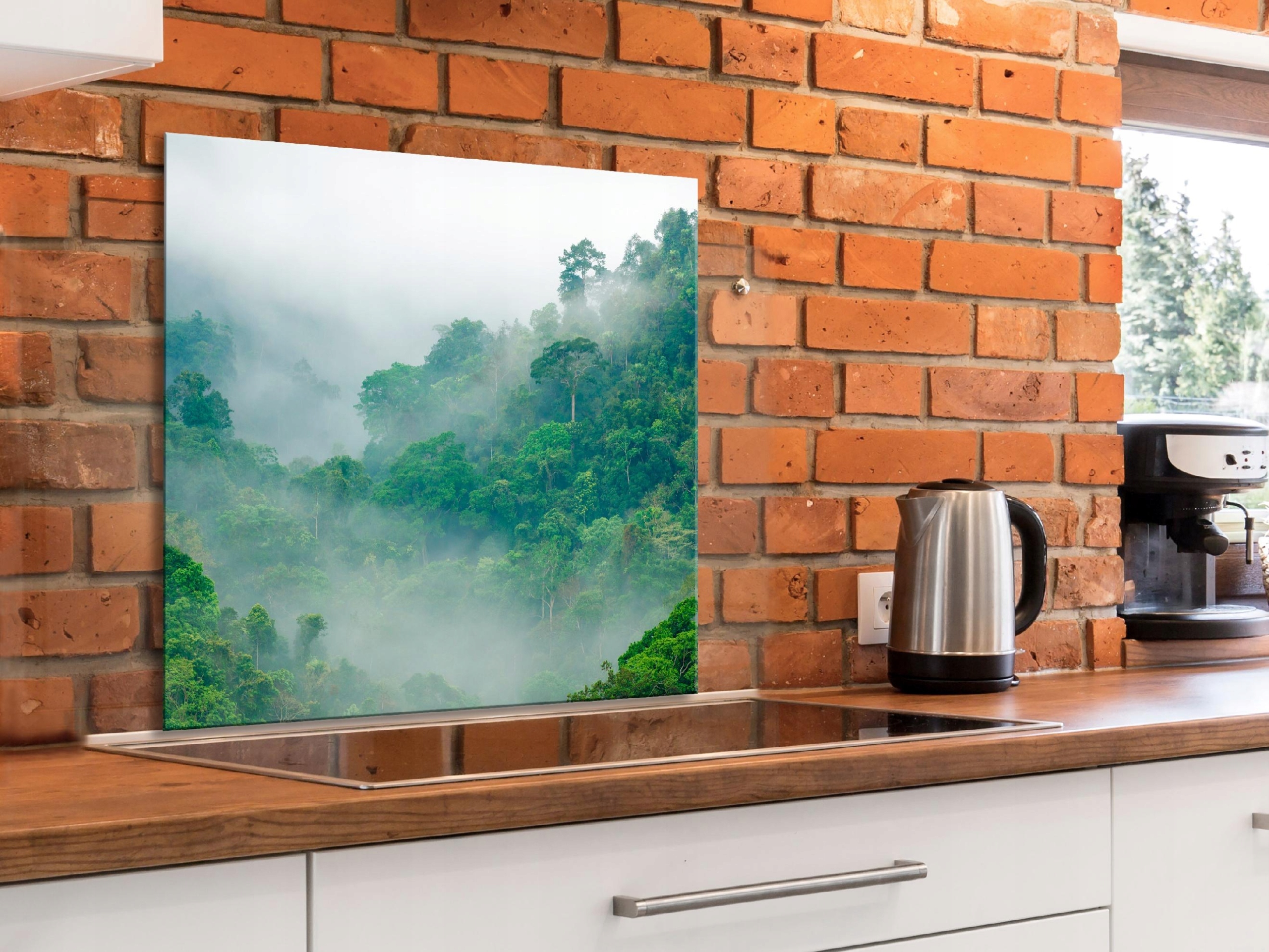 Skleněný Kuchyňský Panel 80x80 c-B-0511-aq-a