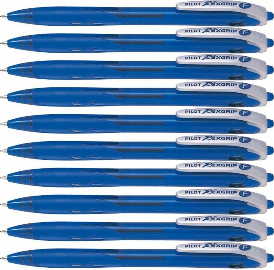 

Długopis Pilot Re-grip F 0.21mm niebieski x8