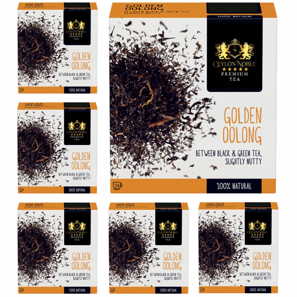 Levně Premium Tea Golden Oolong 150 sáčků Čaj listový černý