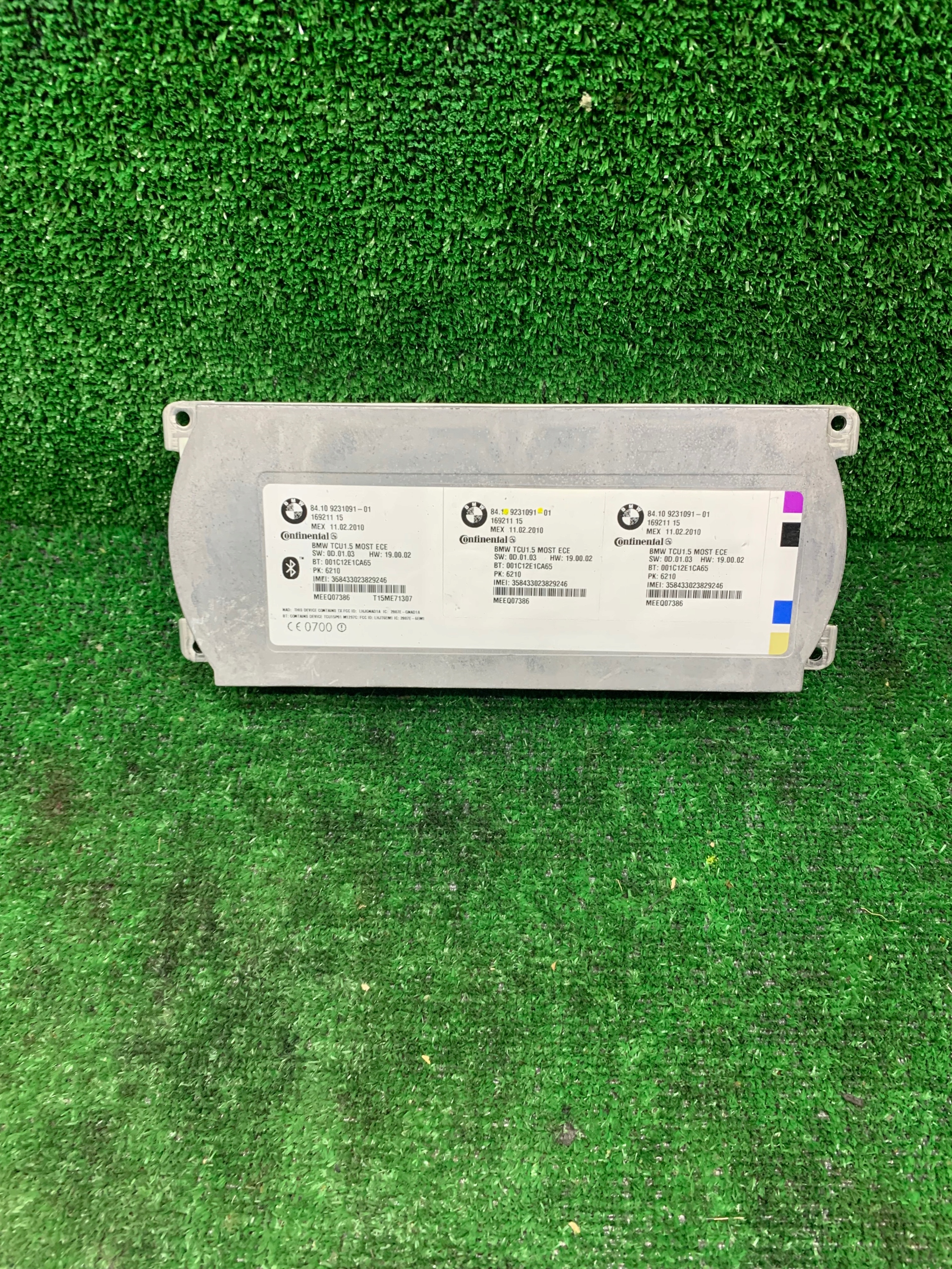 BMW F10 F11 module control unit BLUETOOTH 9231091