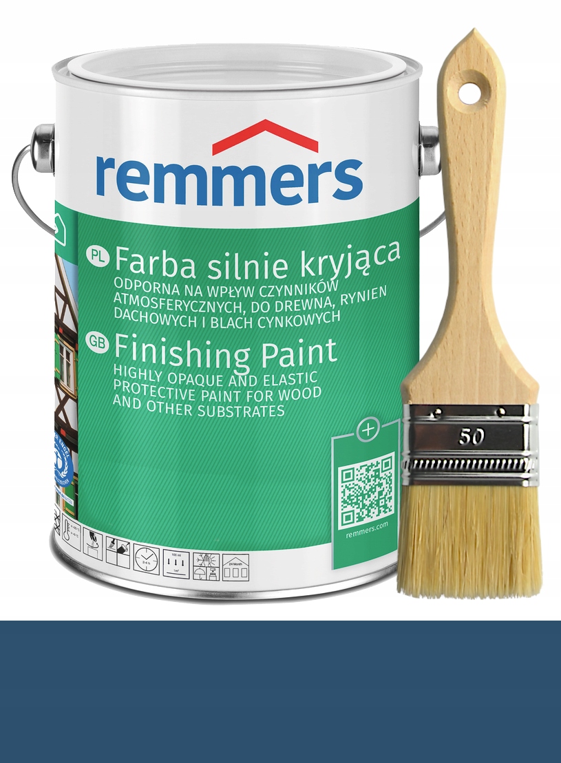 Remmers Farba drewna,mebli,drzwi, Błękit królewski