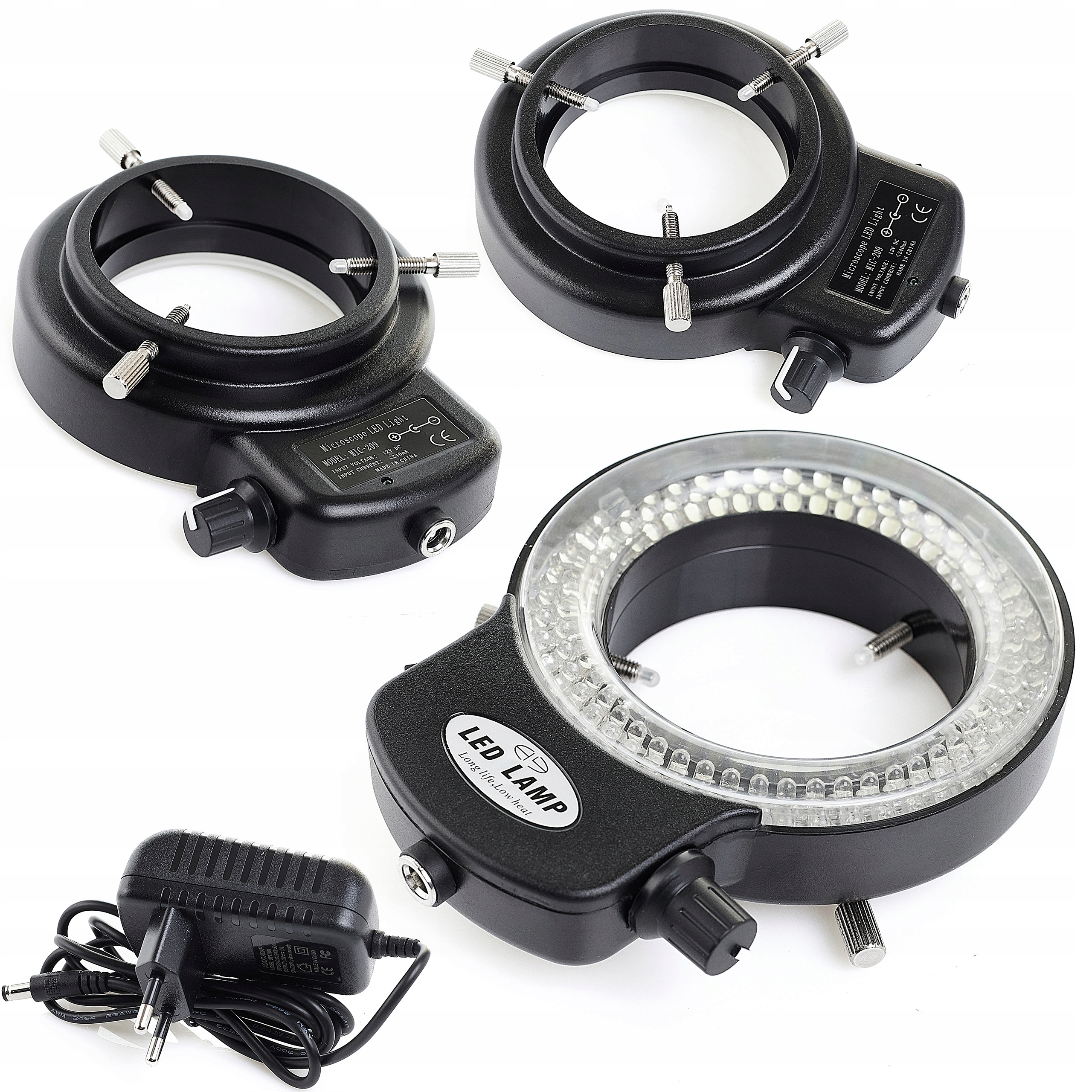 Regulovatelné Osvětlení 144 x Led Pro Digitální Stereoskopický Mikroskop