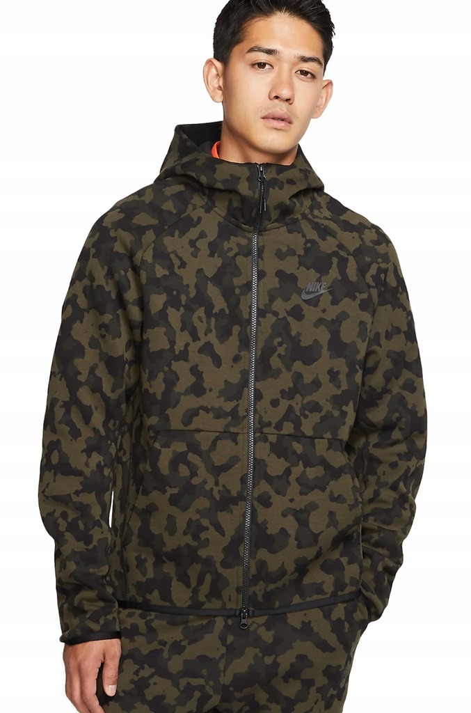 Nike Tech Fleece Camo Hoodie Pánská mikina