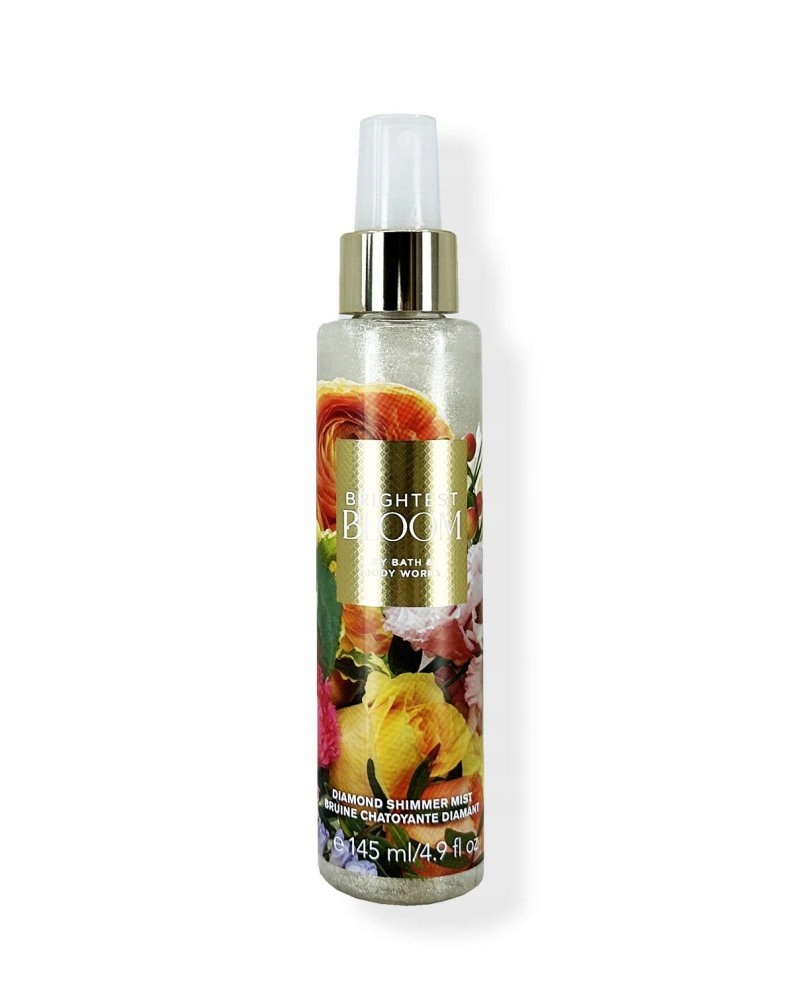 Bath & Body Works Brightest Bloom Třpytivý tělový sprej Bor W 236 ml